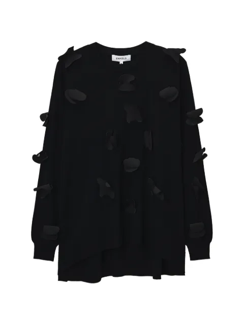 Enföld 贴花细节毛衣