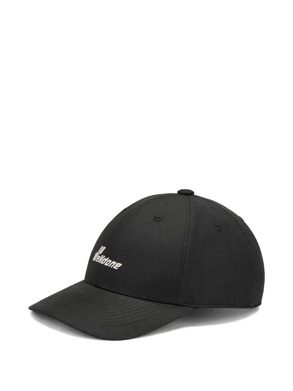  We11done Logo-embroidered Baseball Cap - Black 