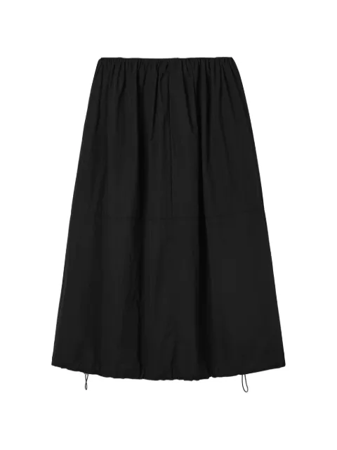 Sea drawstring skirt