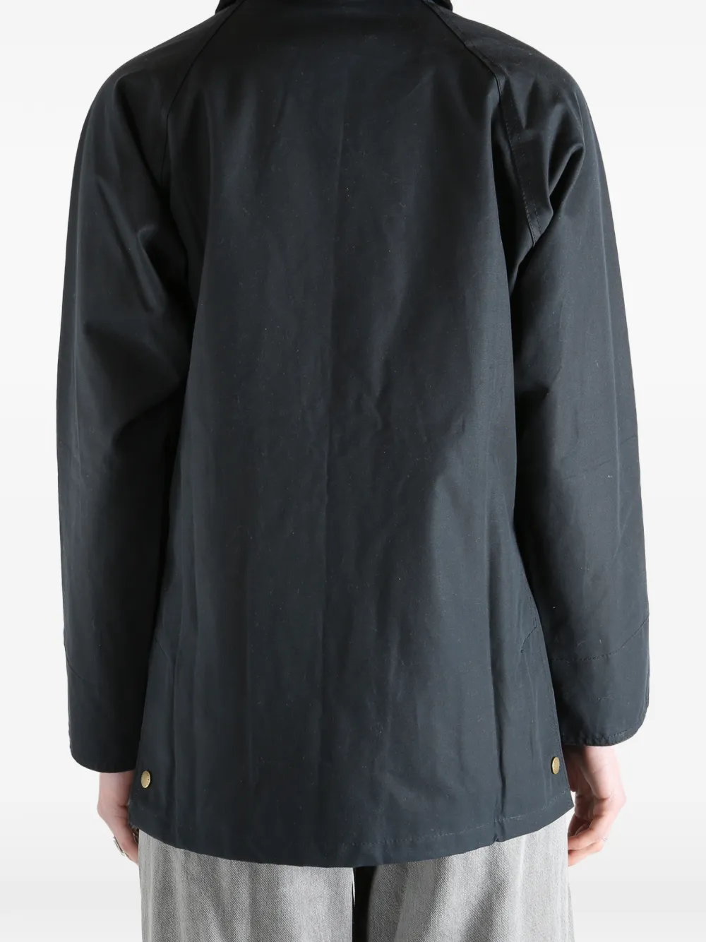 Barbour Acorn jack met kraag Blauw