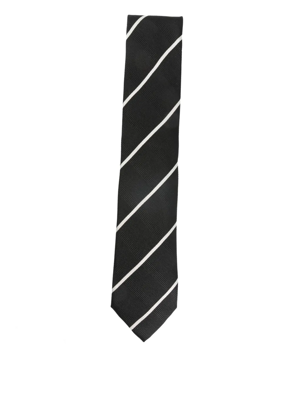 TOM FORD striped tie - Nero