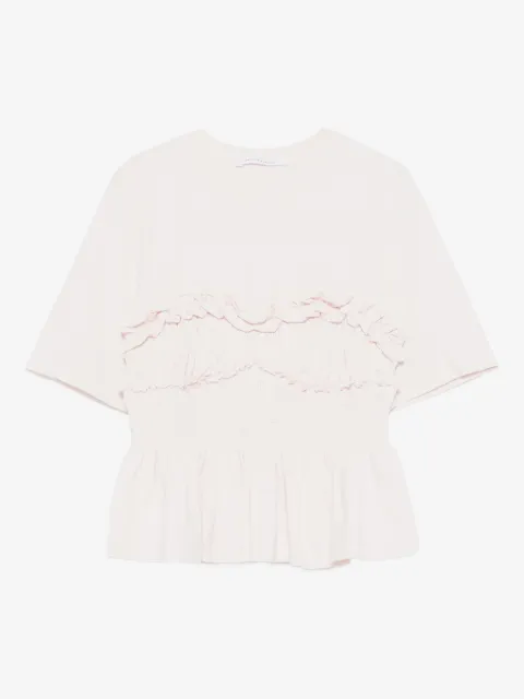 Cecilie Bahnsen ラッフル Tシャツ