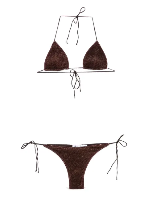 Oséree ropa de playa estilo triángulo