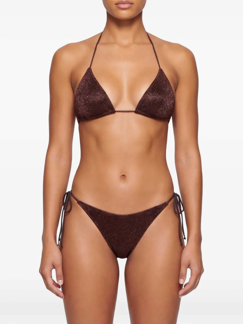 Oséree Triangel strandkleding Bruin