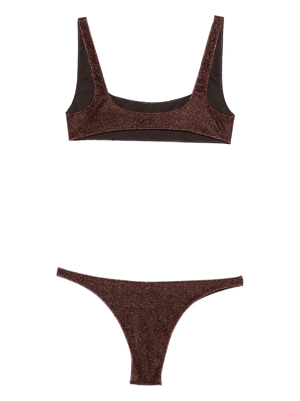  Oséree Square Neck Beachwear - Brown 