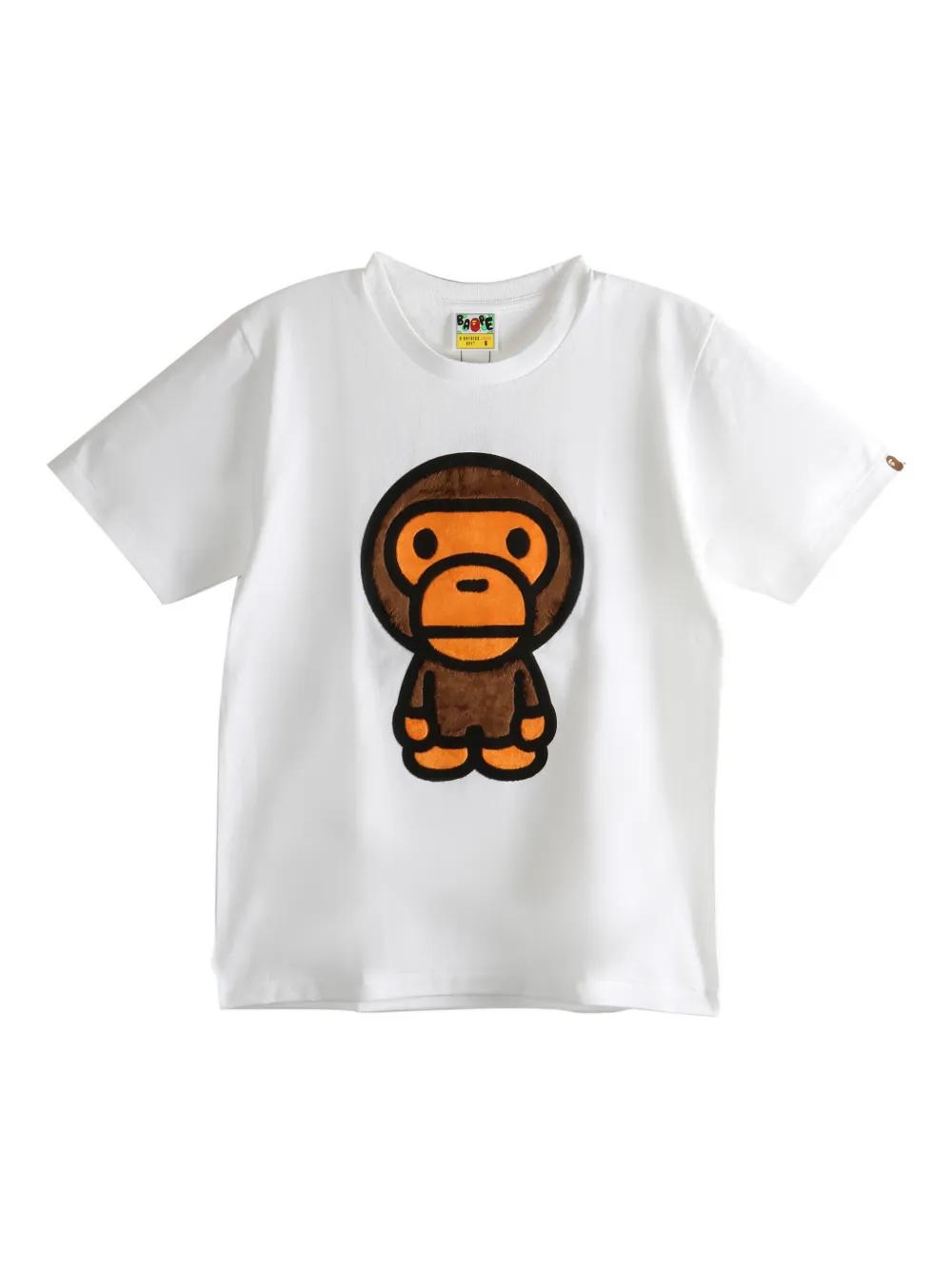 A BATHING APE® appliqué T-shirt - Bianco