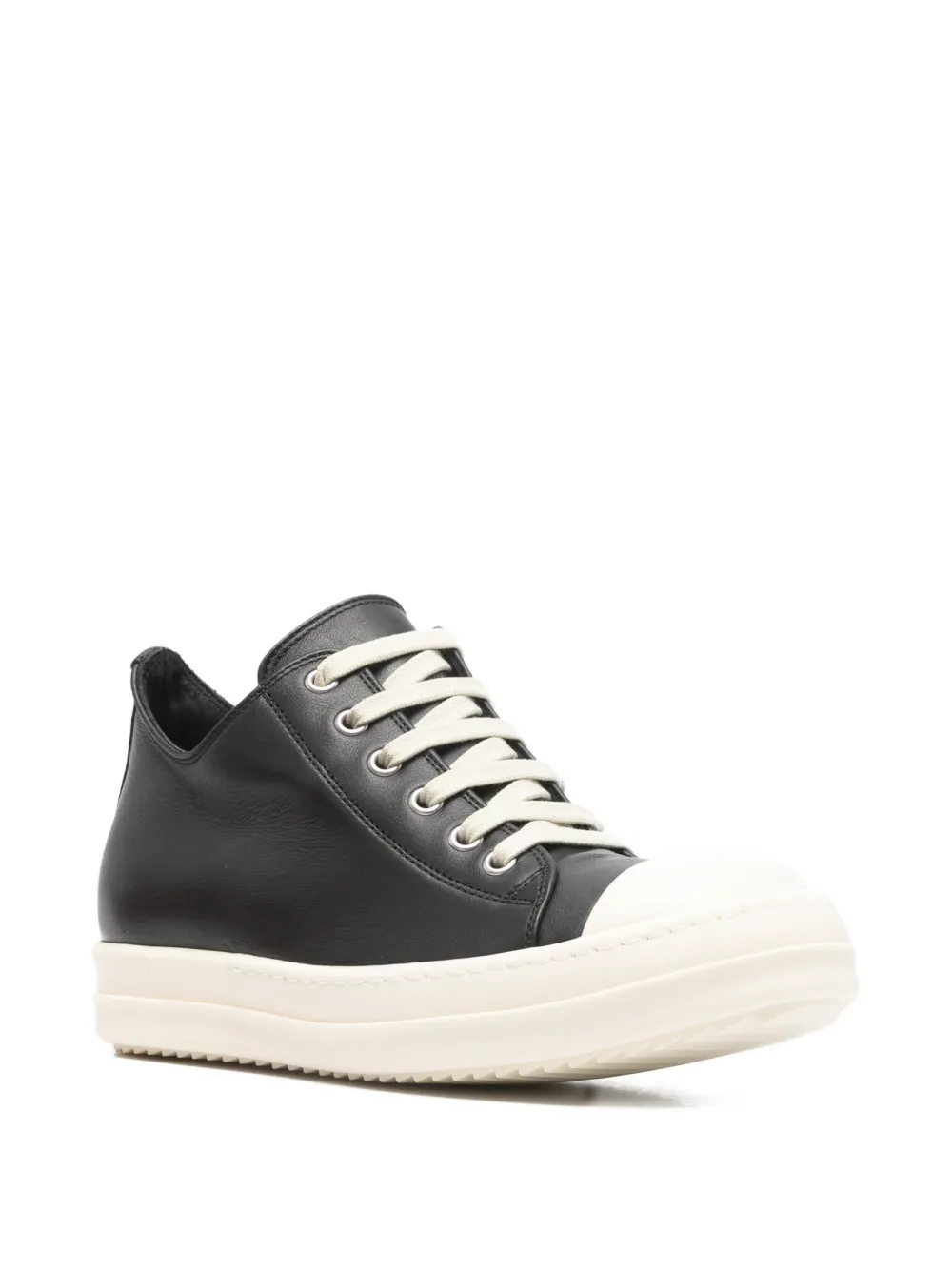 Rick Owens lace-up fastening sneakers - Zwart