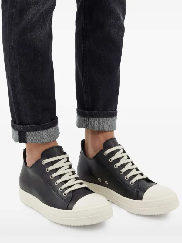 Rick Owens lace-up Fastening Sneakers | Black | FARFETCH