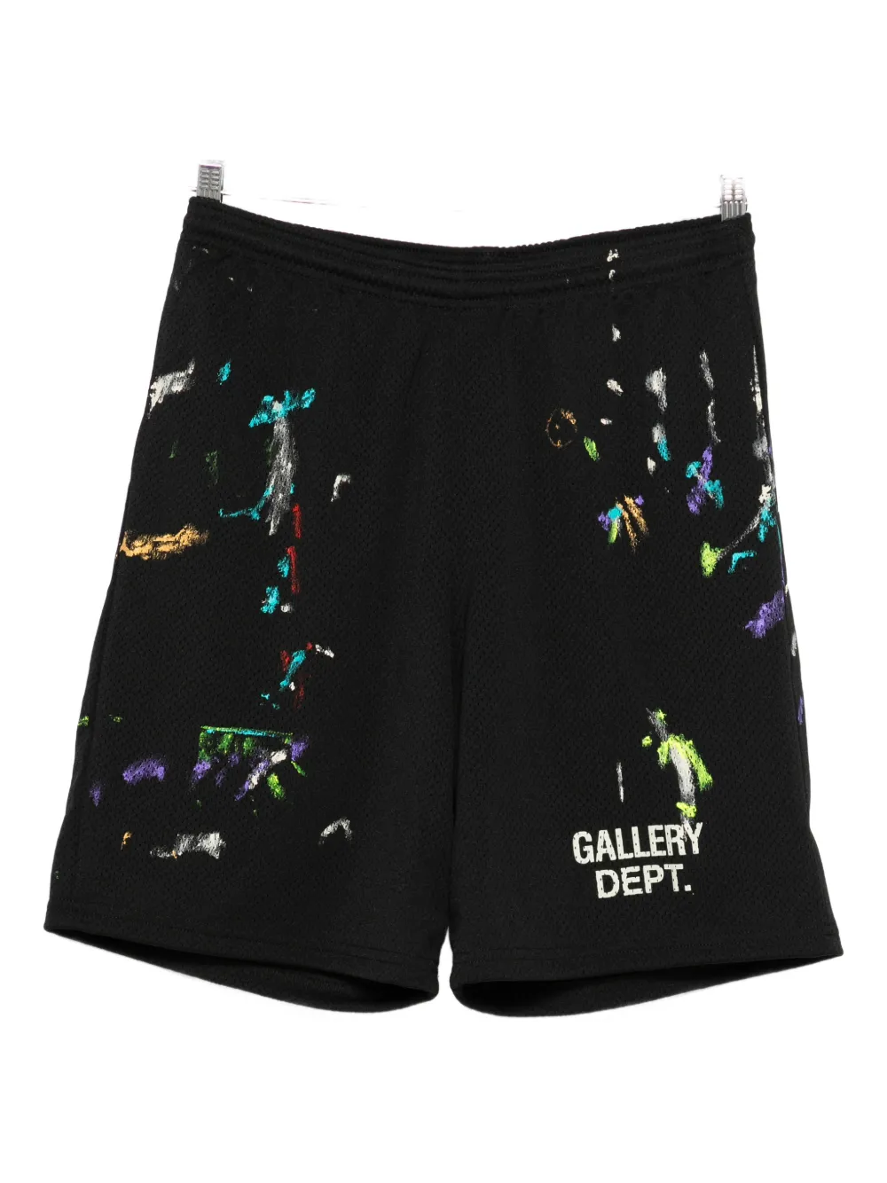 GALLERY DEPT. x Josué Thomas painted track shorts - Nero