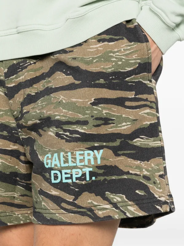 GALLERY DEPT. x Josué Thomas カモフラージュ トラックショーツ