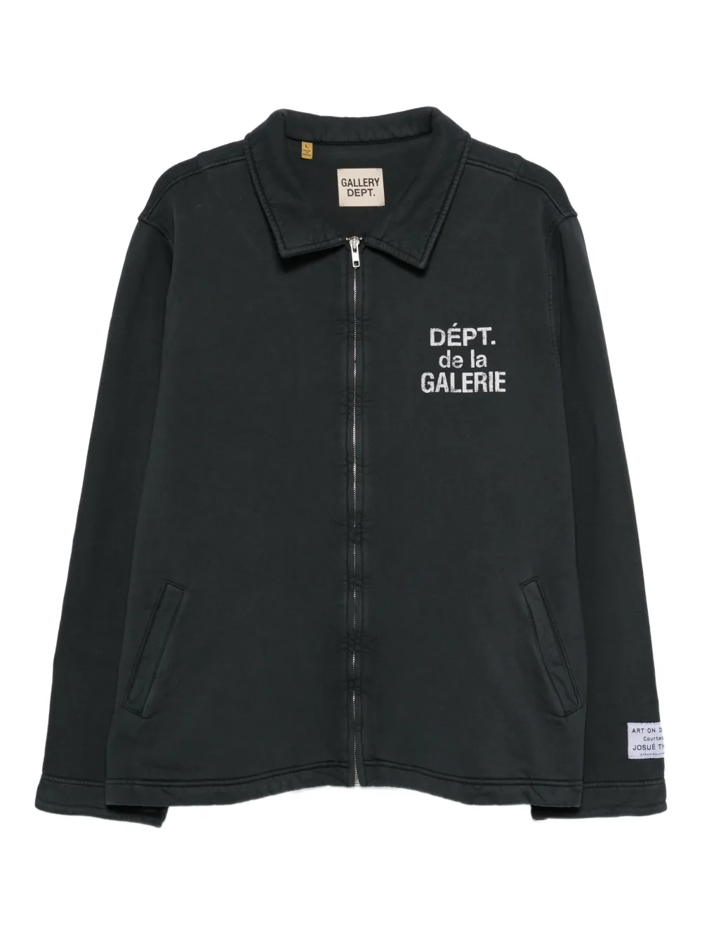 GALLERY DEPT. zip-fastening jacket | Black | Image 1