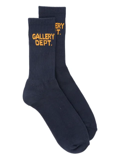 GALLERY DEPT. logo-embroidered socks