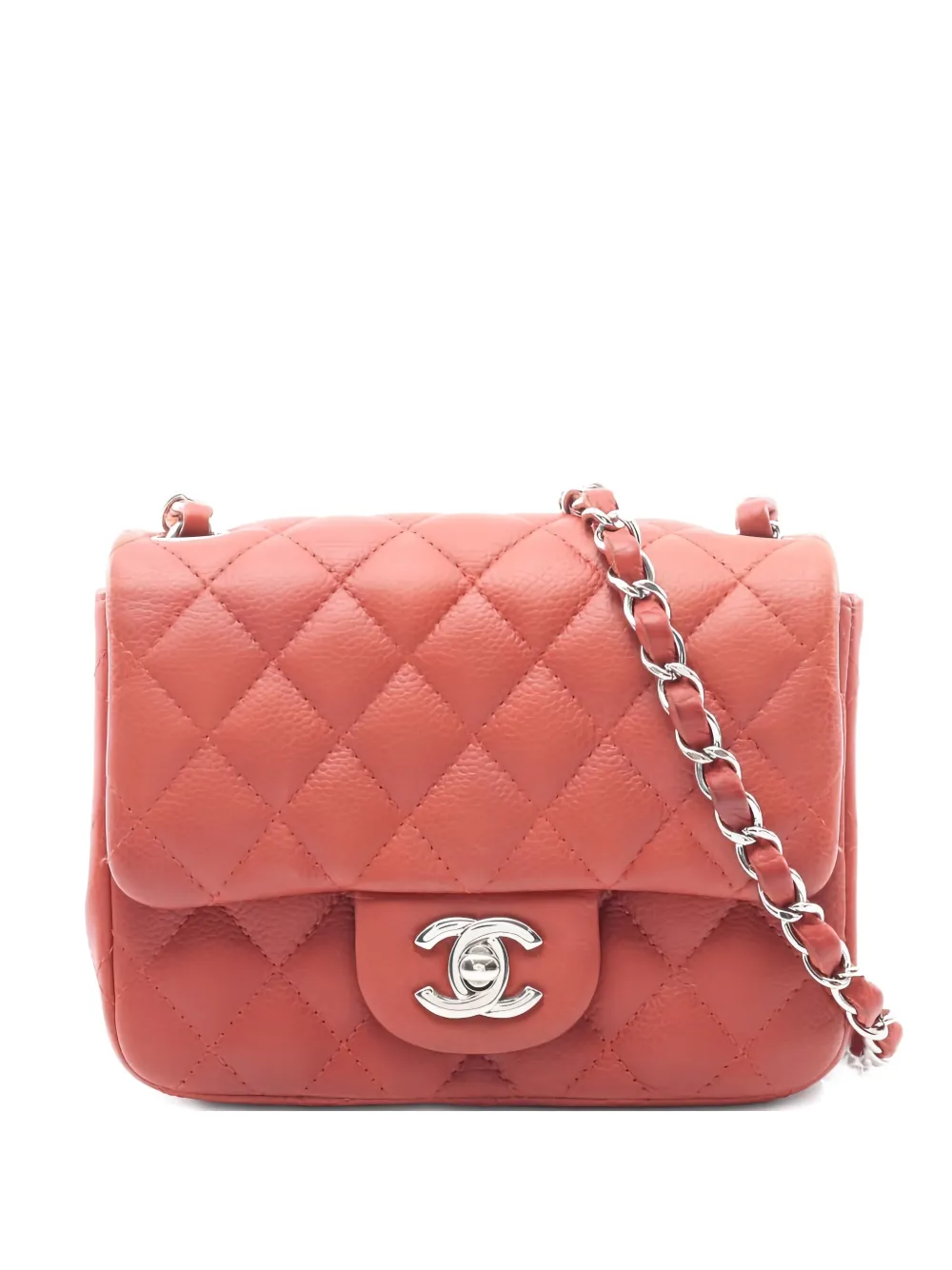 CHANEL Pre-Owned Borsa a spalla matelassé mini 2010-2011 - Rosso