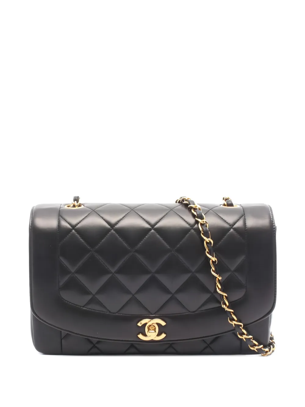 CHANEL Pre-Owned Borsa a spalla matelassé con catena 1994-1996 - Nero