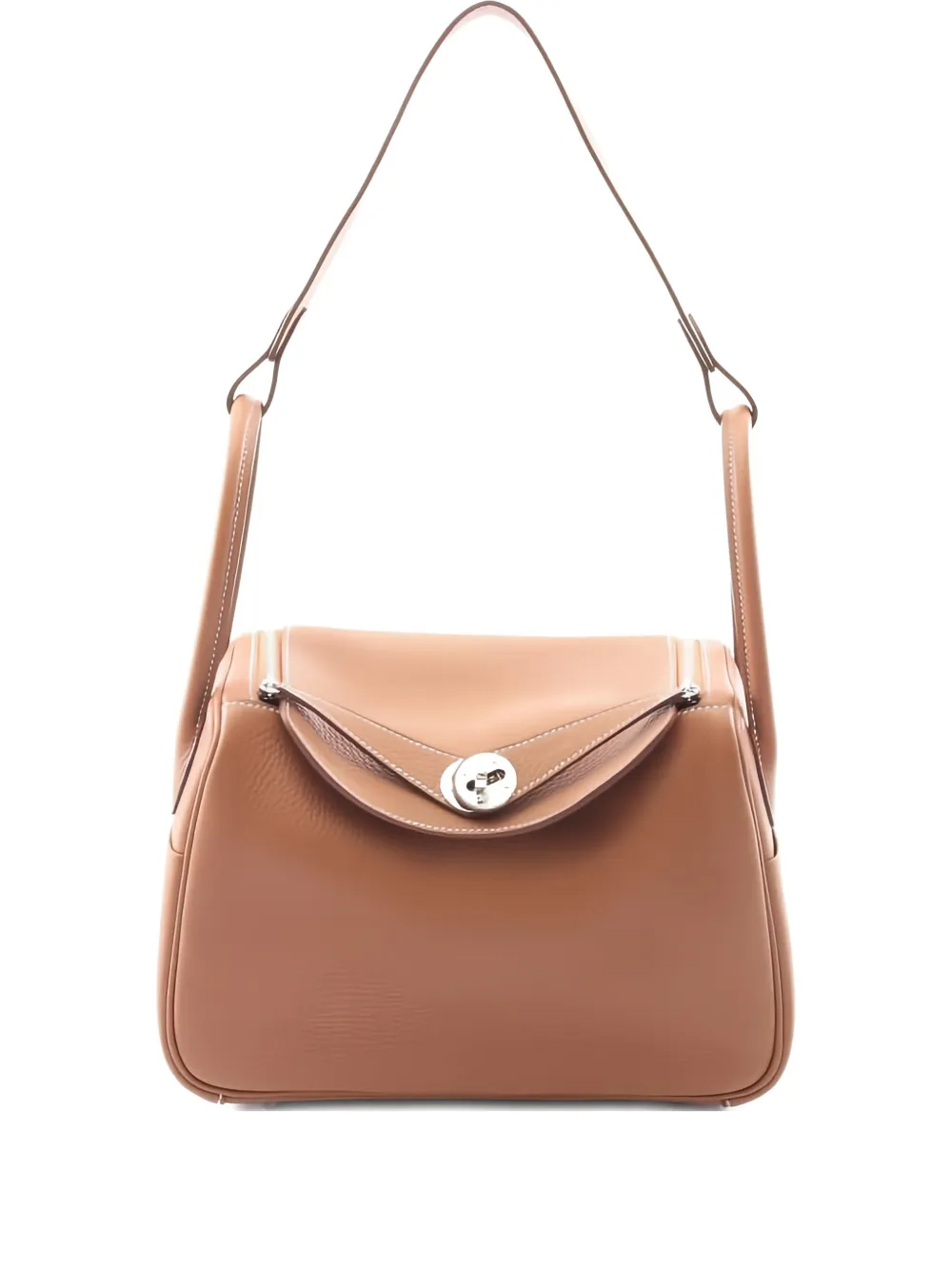 Hermès Pre-Owned Borsa a spalla Lindy 26 2025 - Marrone