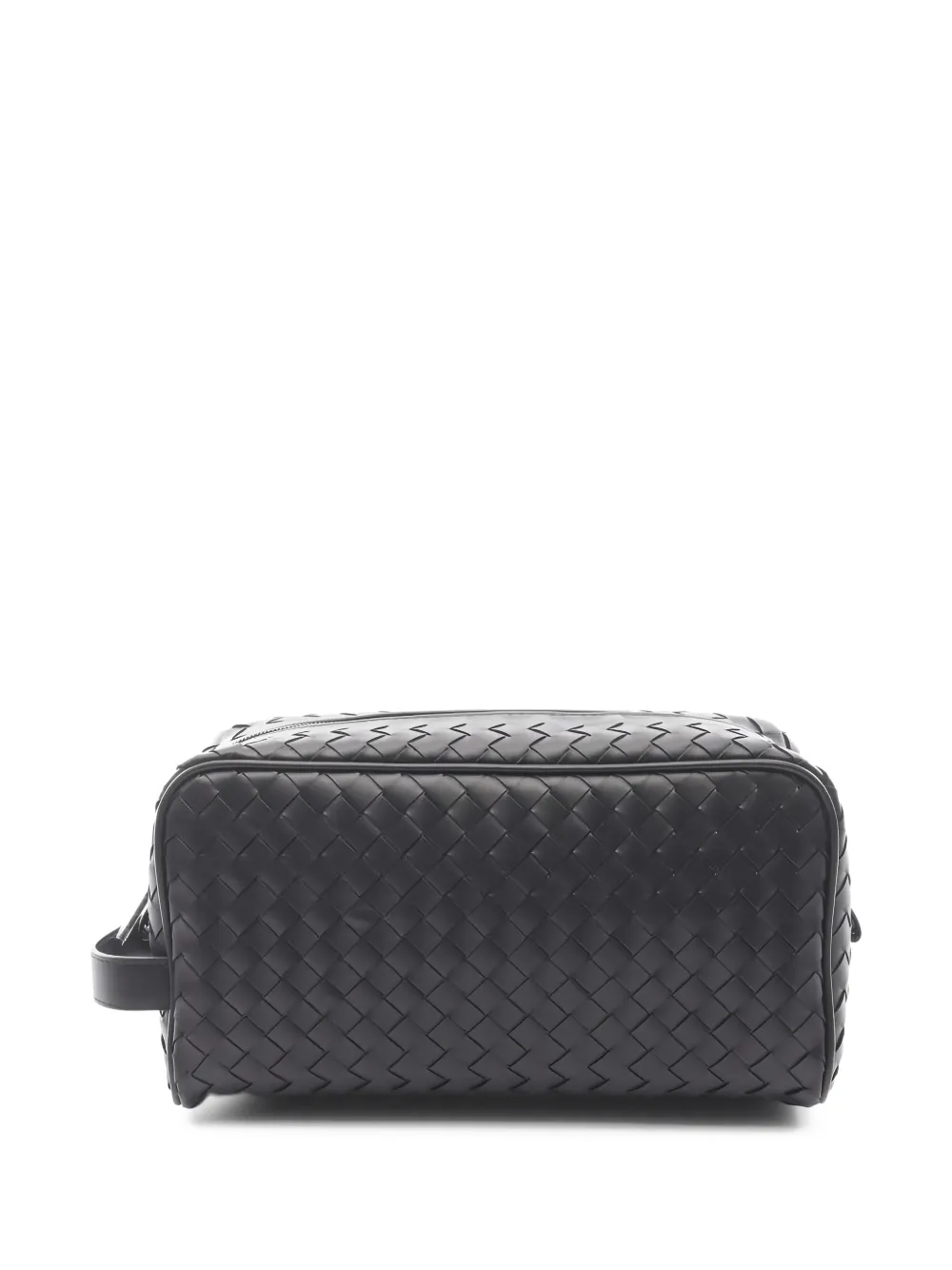 Bottega Veneta Pre-Owned Trousse da bagno con design Intrecciato anni 2020 - Nero