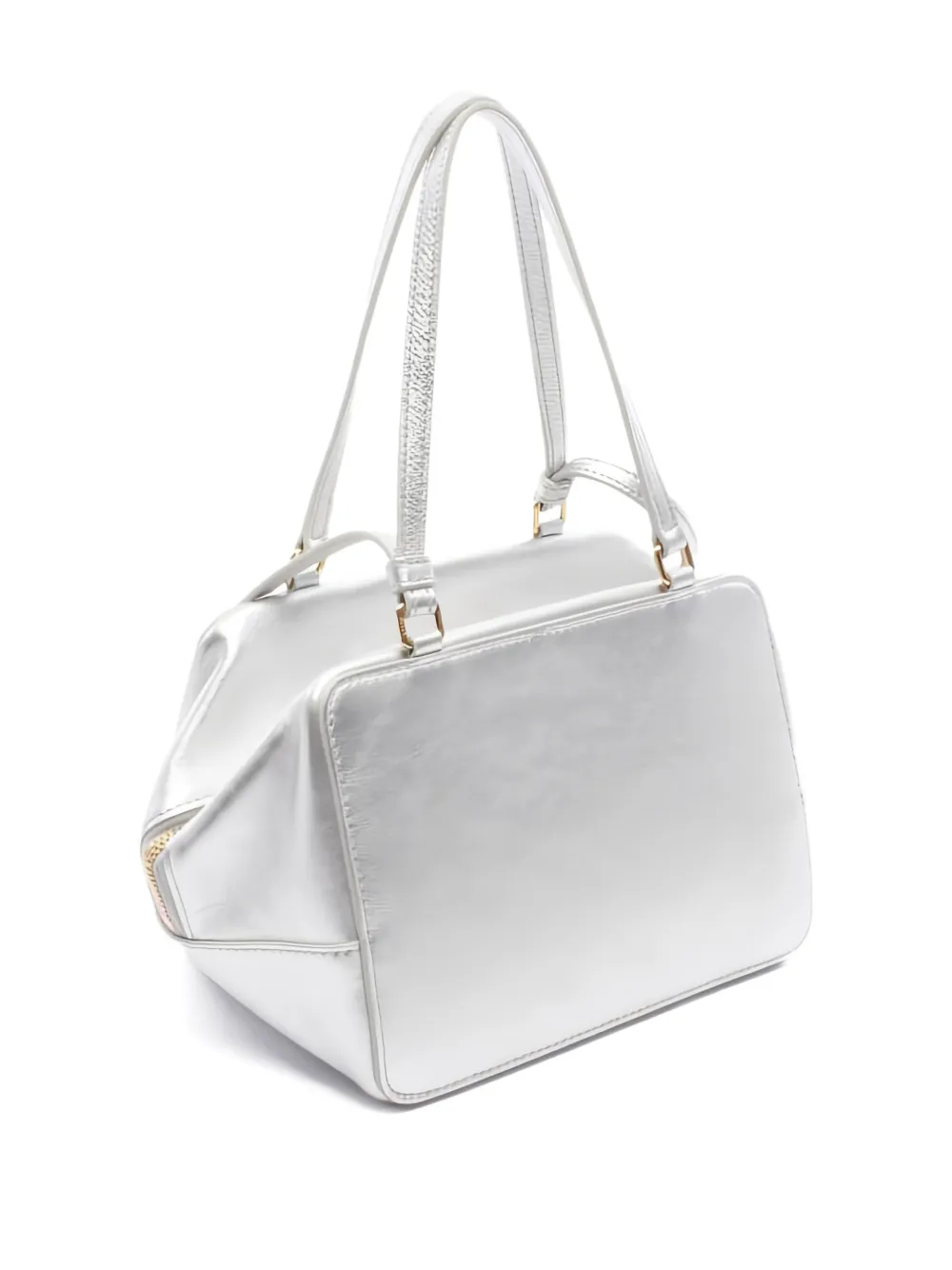 Celine Pre-Owned 2010s Folding Cube Triomphe leather tote bag | Pre-Owned | Image 2