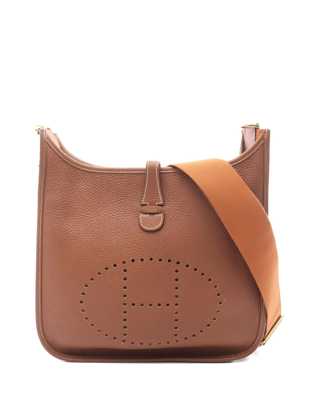 Hermès Pre-Owned PM Evelyn shoulder bag - Brown