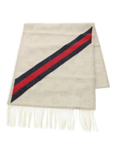 Gucci Pre-Owned 2020s GG-pattern scarf