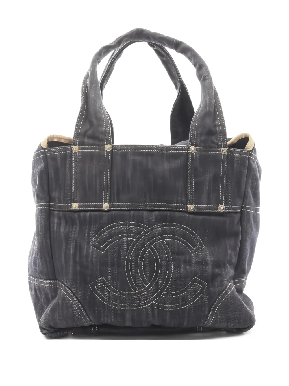 CHANEL Pre-Owned Coco Mark shoulder bag - Blu