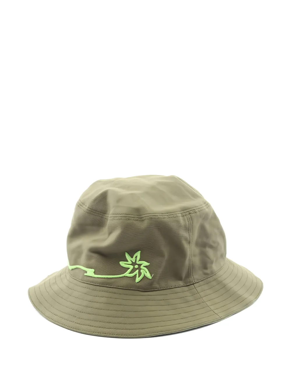 Christian Dior Pre-Owned x Travis Scott 2010s Cactus embroidered bucket hat | Green | Image 1