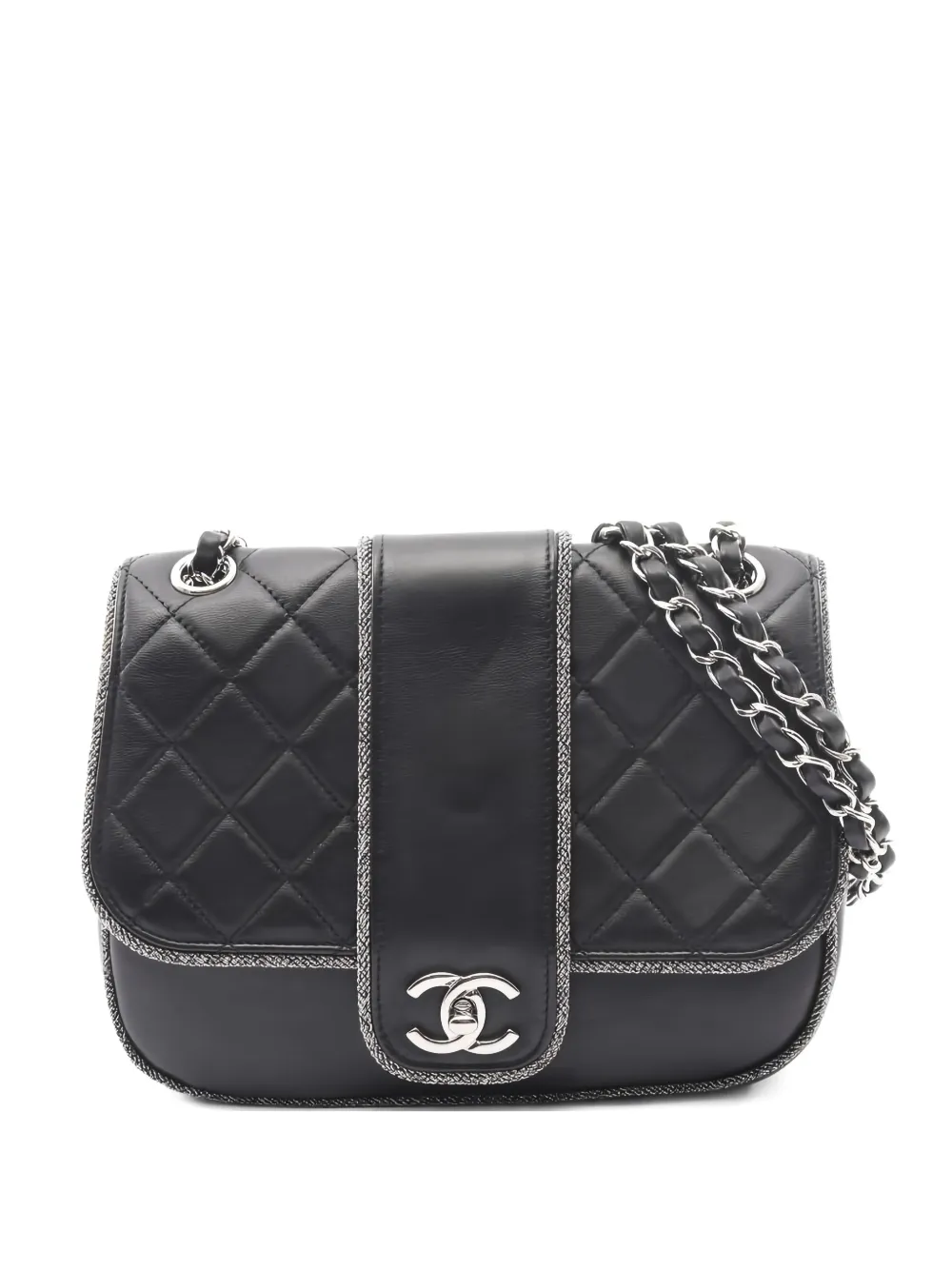 CHANEL Pre-Owned Borsa a spalla Elementary Chic 2019 - Nero