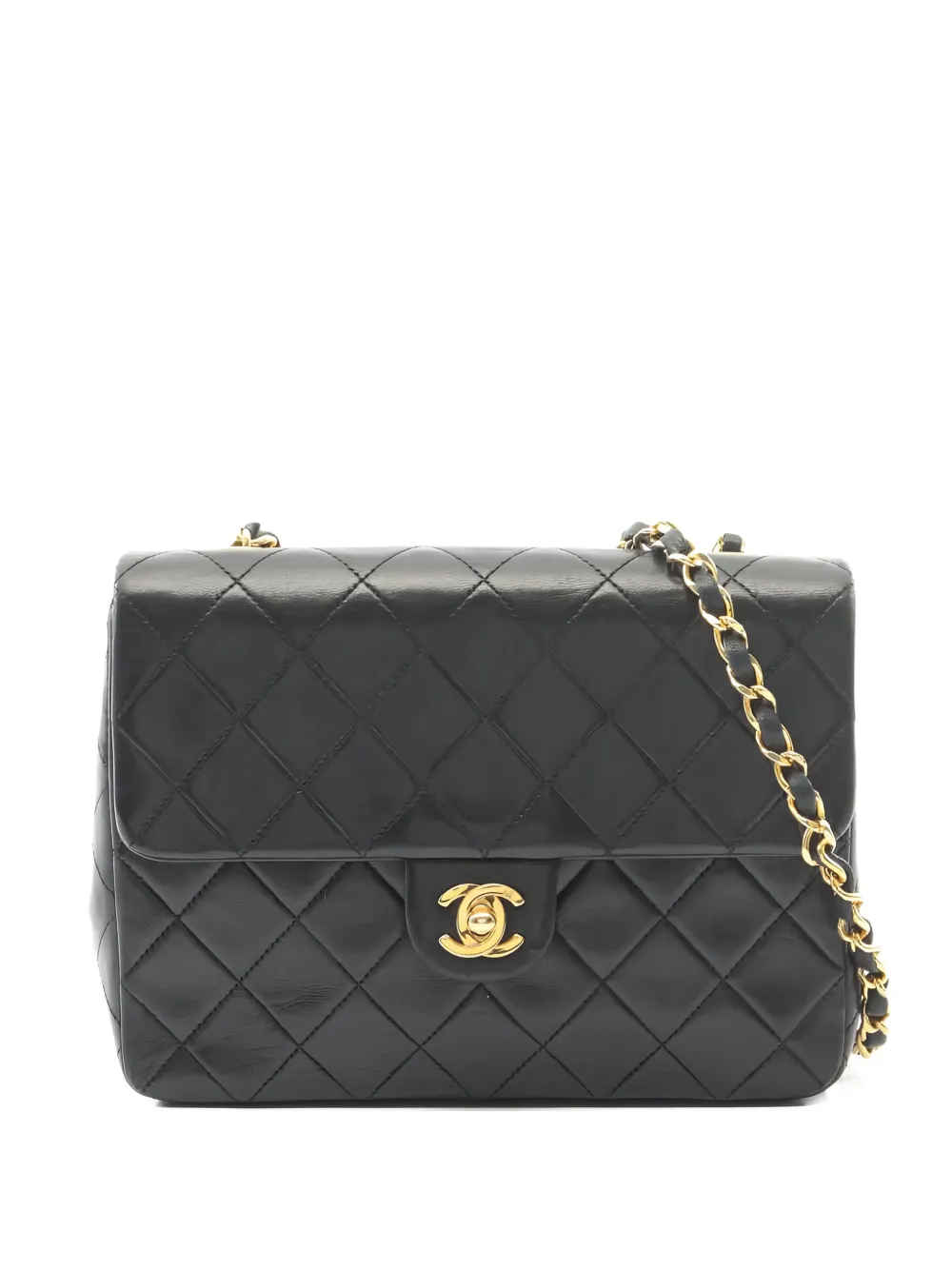 CHANEL Pre-Owned Borsa a spalla matelassé 1989-1991 - Nero