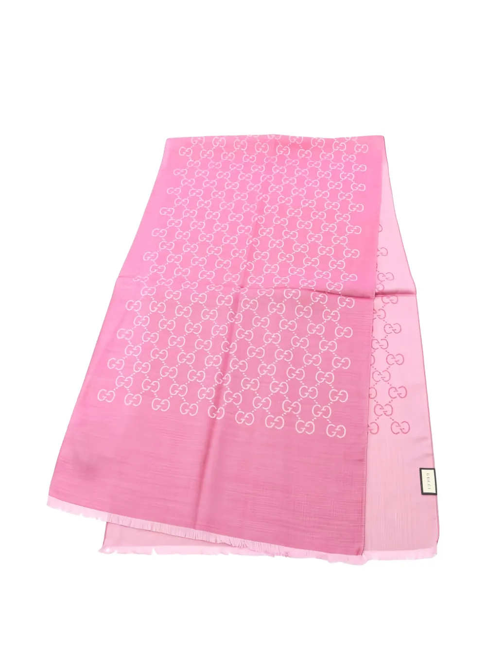 Gucci Pre-Owned 2020s GG-pattern scarf - Rosa