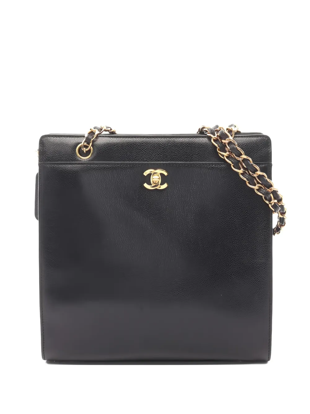 CHANEL Pre-Owned Borsa a spalla Coco-mark anni '97-'99 - Nero