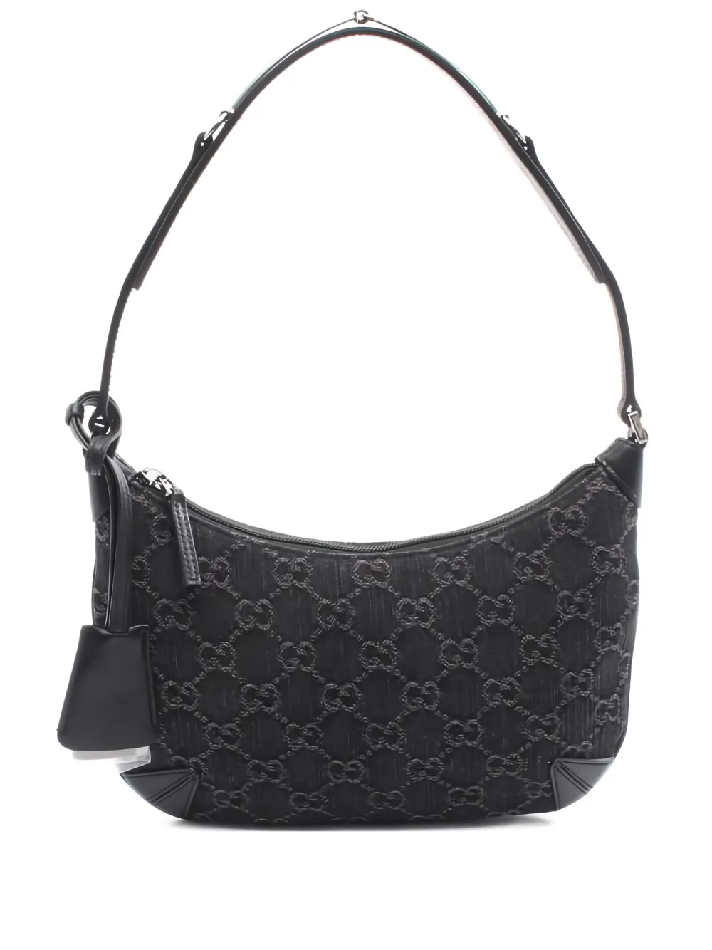 Gucci Pre-Owned Borsa a spalla GG Horsebit anni 2010 - Nero