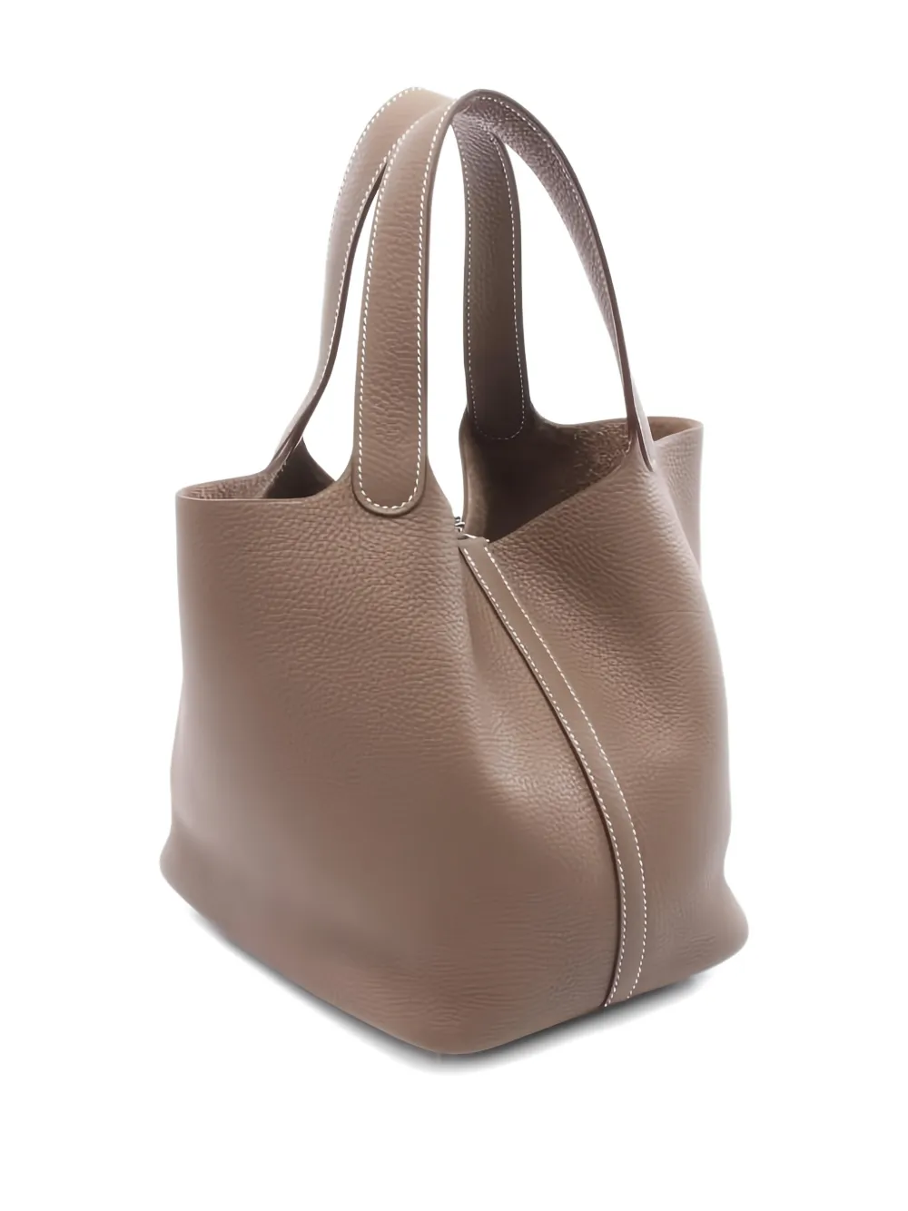 Hermès Pre-Owned 2019 shopper met slotdetail - Beige