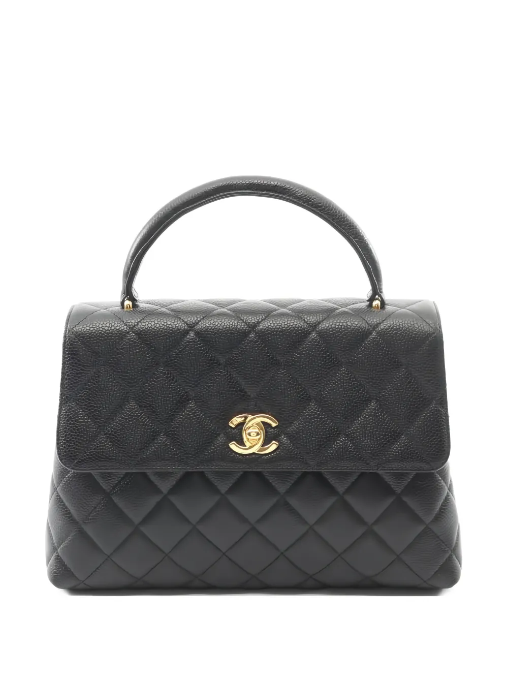 CHANEL Pre-Owned Borsa tote trapuntata 1996-1997 - Nero