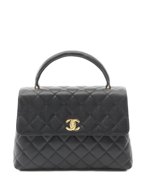 CHANEL Pre-Owned شنطة عملية مبطنة بنقش المعين 1996-1997