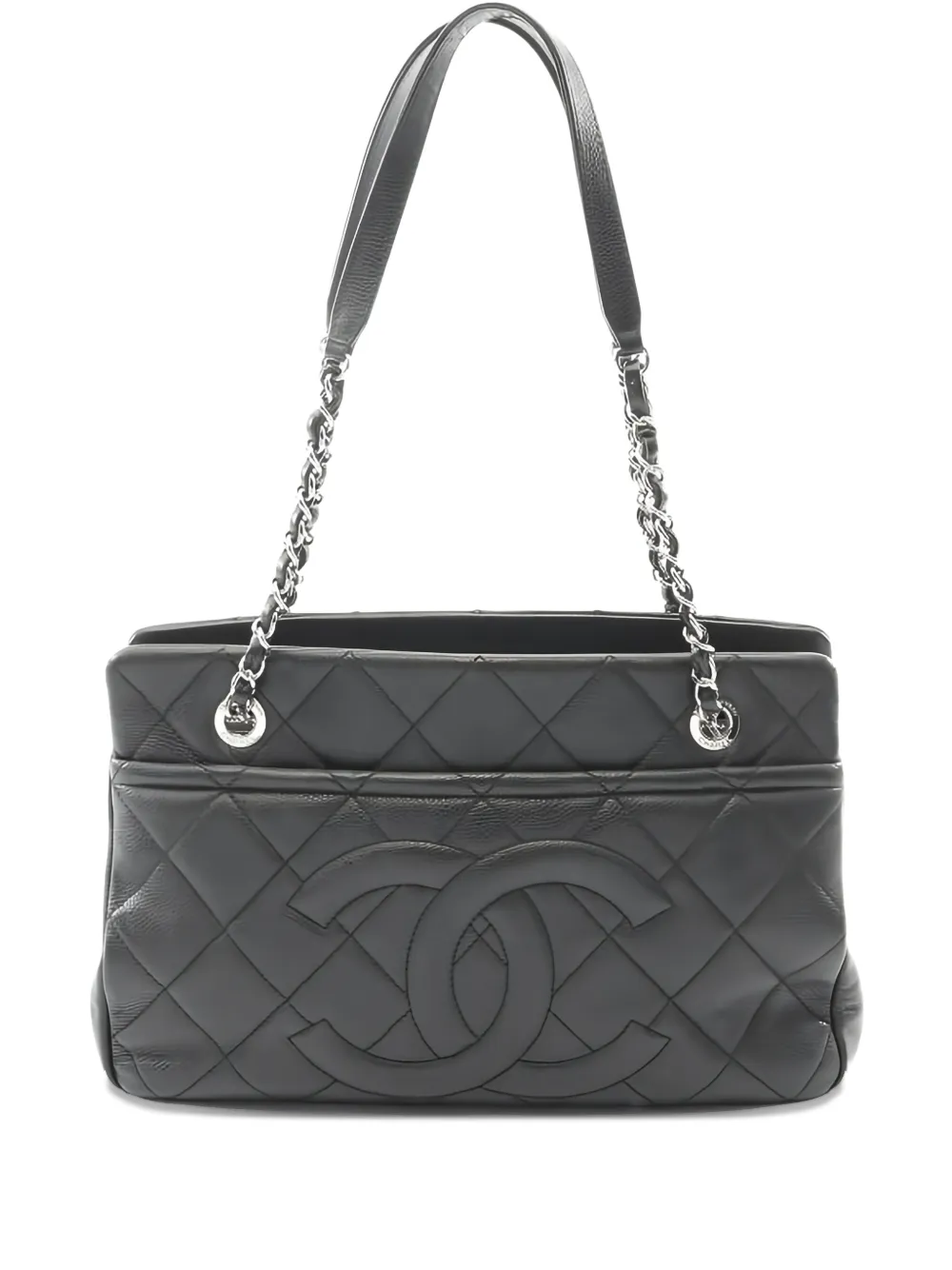 CHANEL Pre-Owned Borsa a spalla anni '12-'13 - Nero