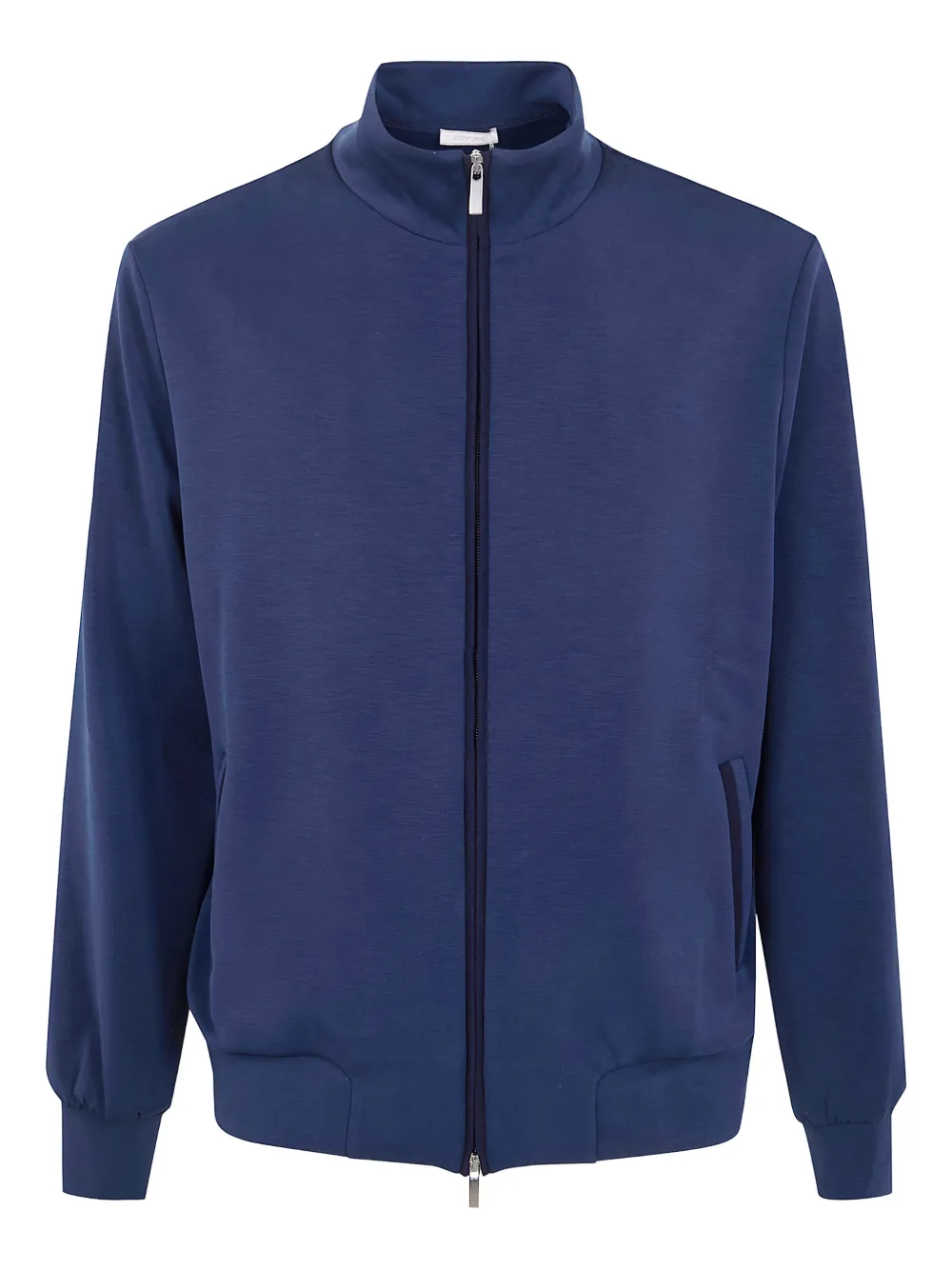 DEVORE INCIPIT zip-up sweatshirt - Blu