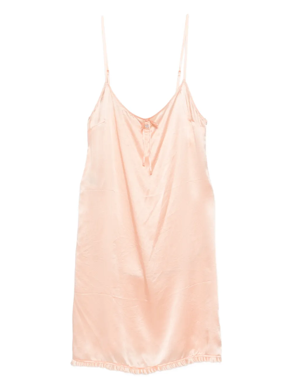 Prada tie strap nightwear - Rosa