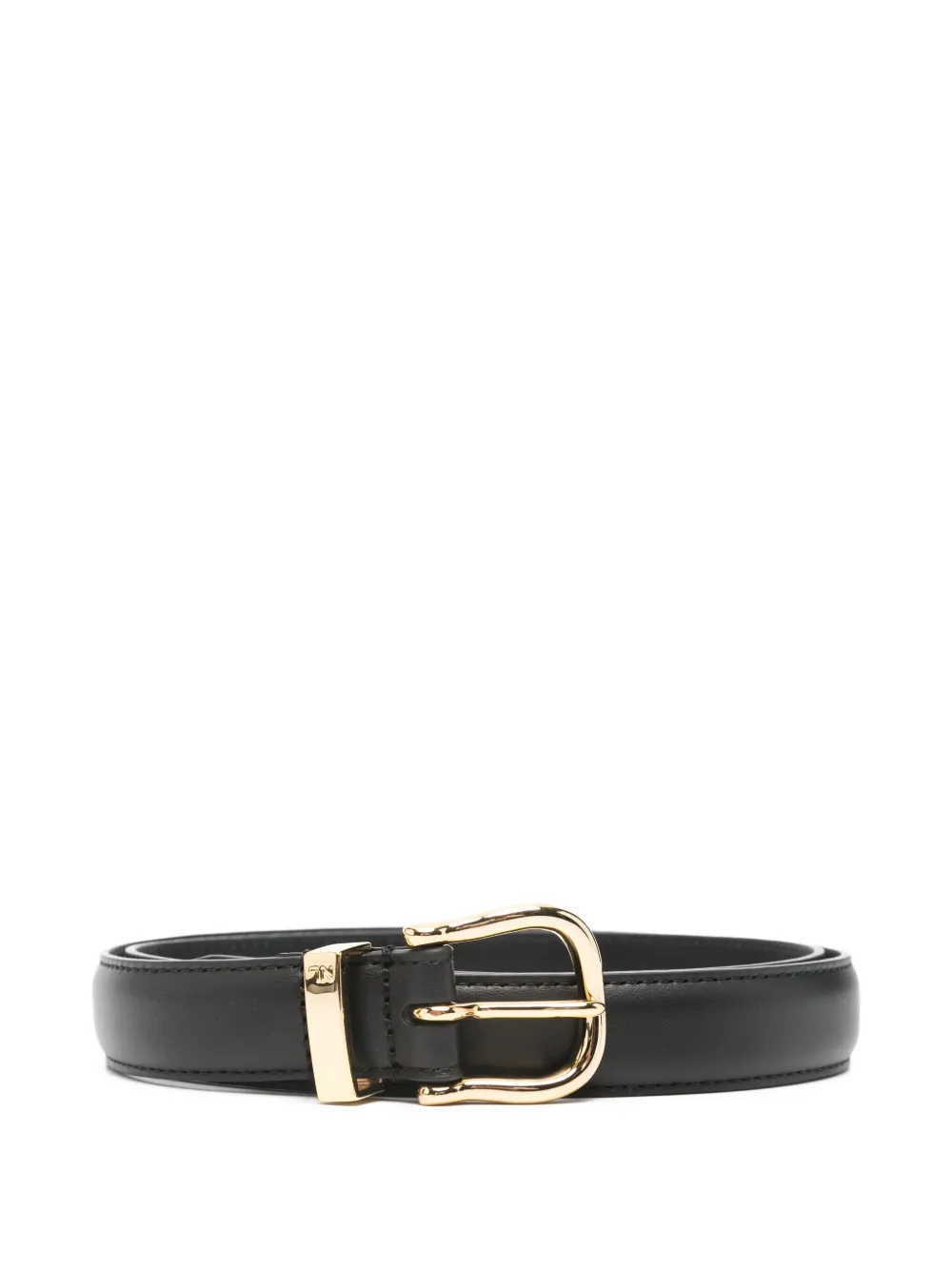 Nili Lotan Loiuse gold-tone buckle belt - Nero