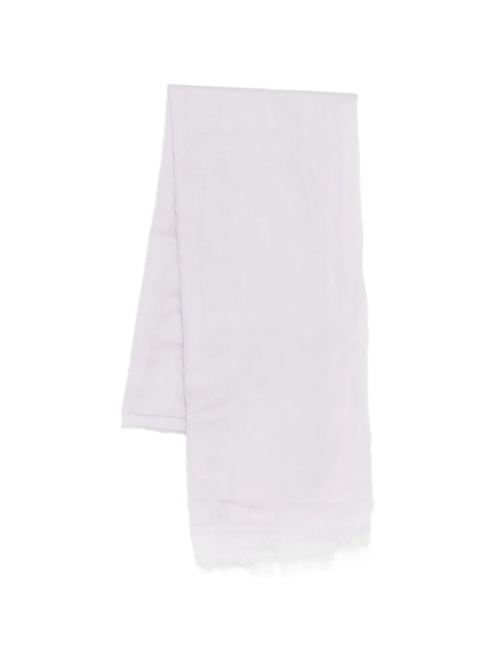 N.Peal Scialle con frange - Viola