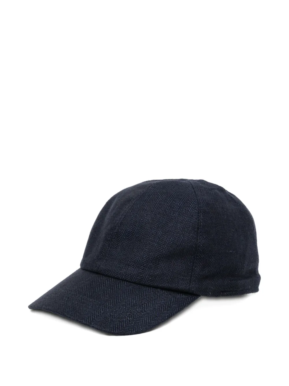 N.Peal Cappello con motivo spigato - Blu