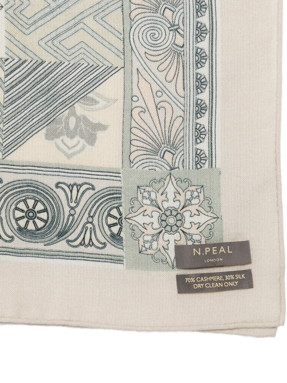  N.peal Fular Estampado - Neutro 