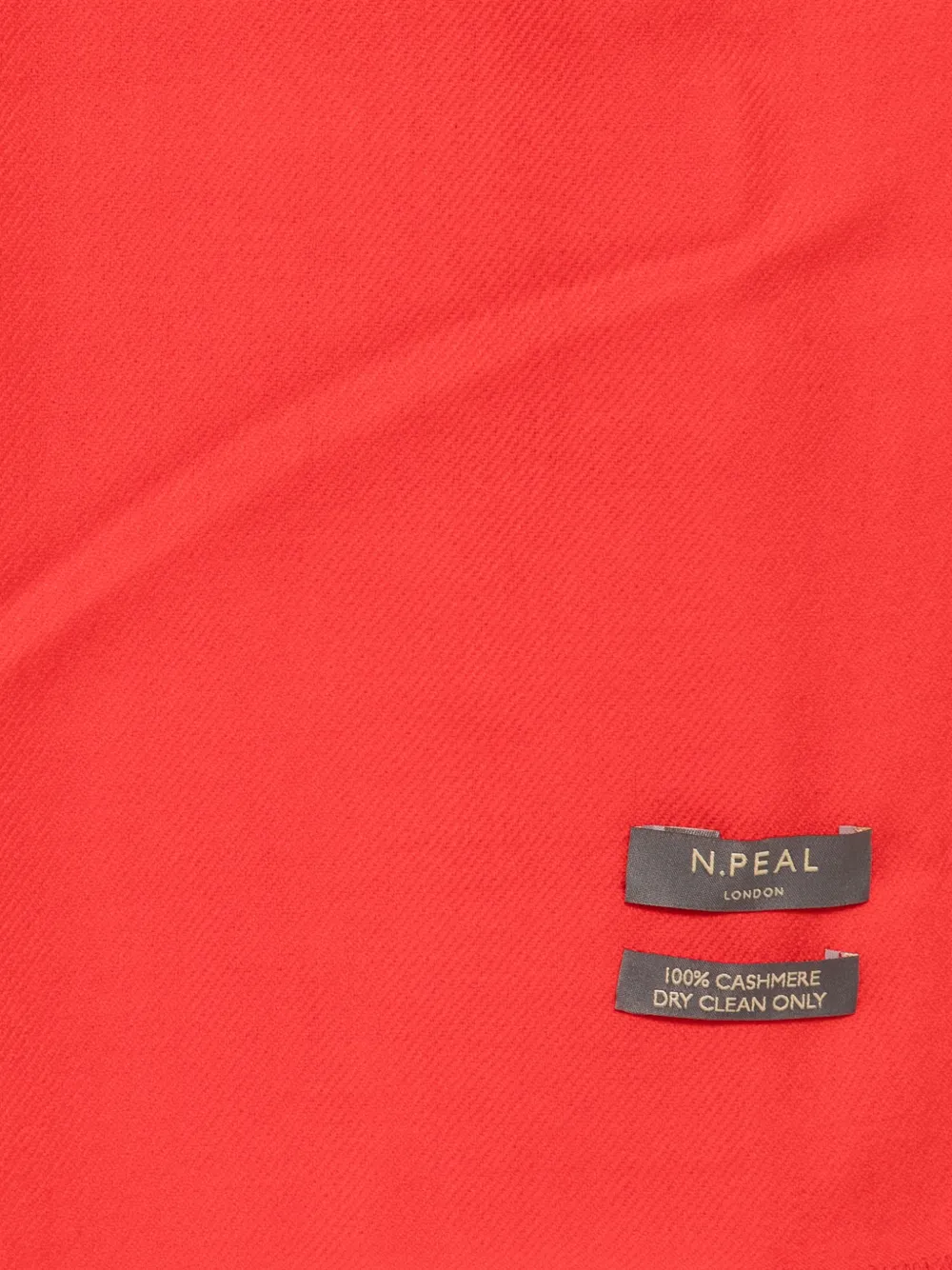  N.peal Pashmina Stole - Red 