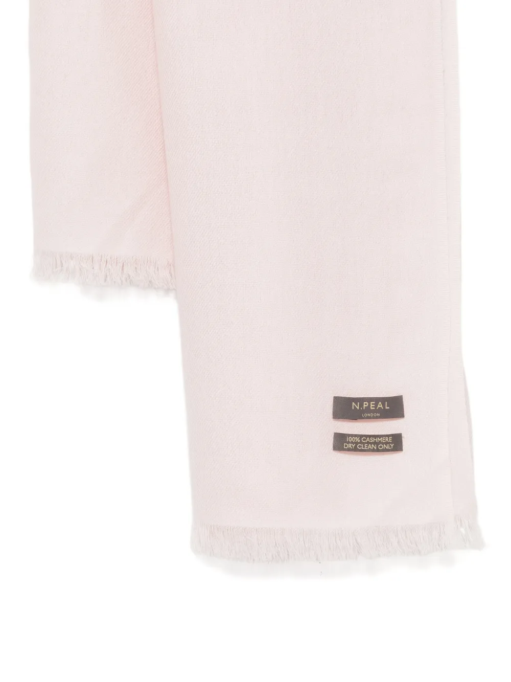 N.Peal Pashmina sjaal Roze
