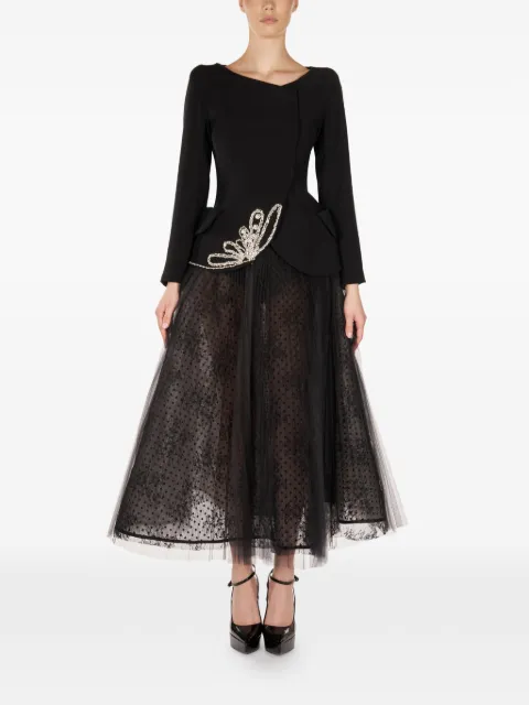 ARAFTU embellished panelled all in one