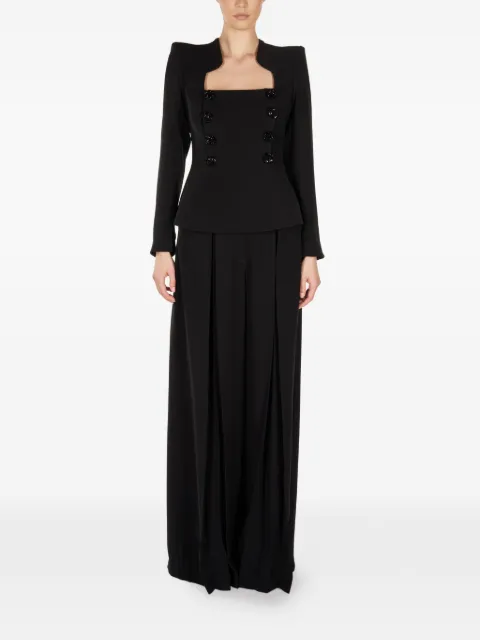 ARAFTU button-embellished straight jumpsuit