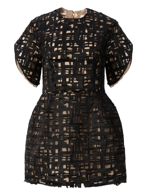 ARAFTU open-back mini dress