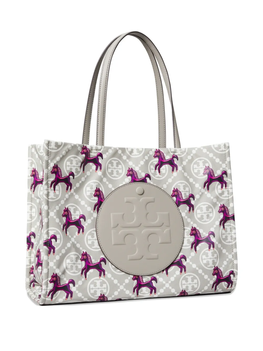Ella horse-printed tote bag