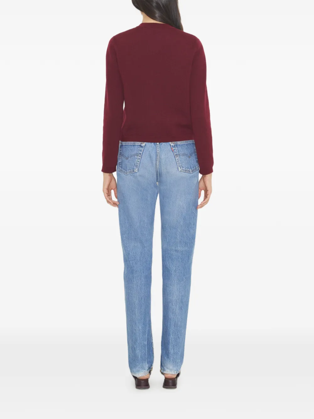  Tory Burch Kendra Pockets Button Cardigan - Red 