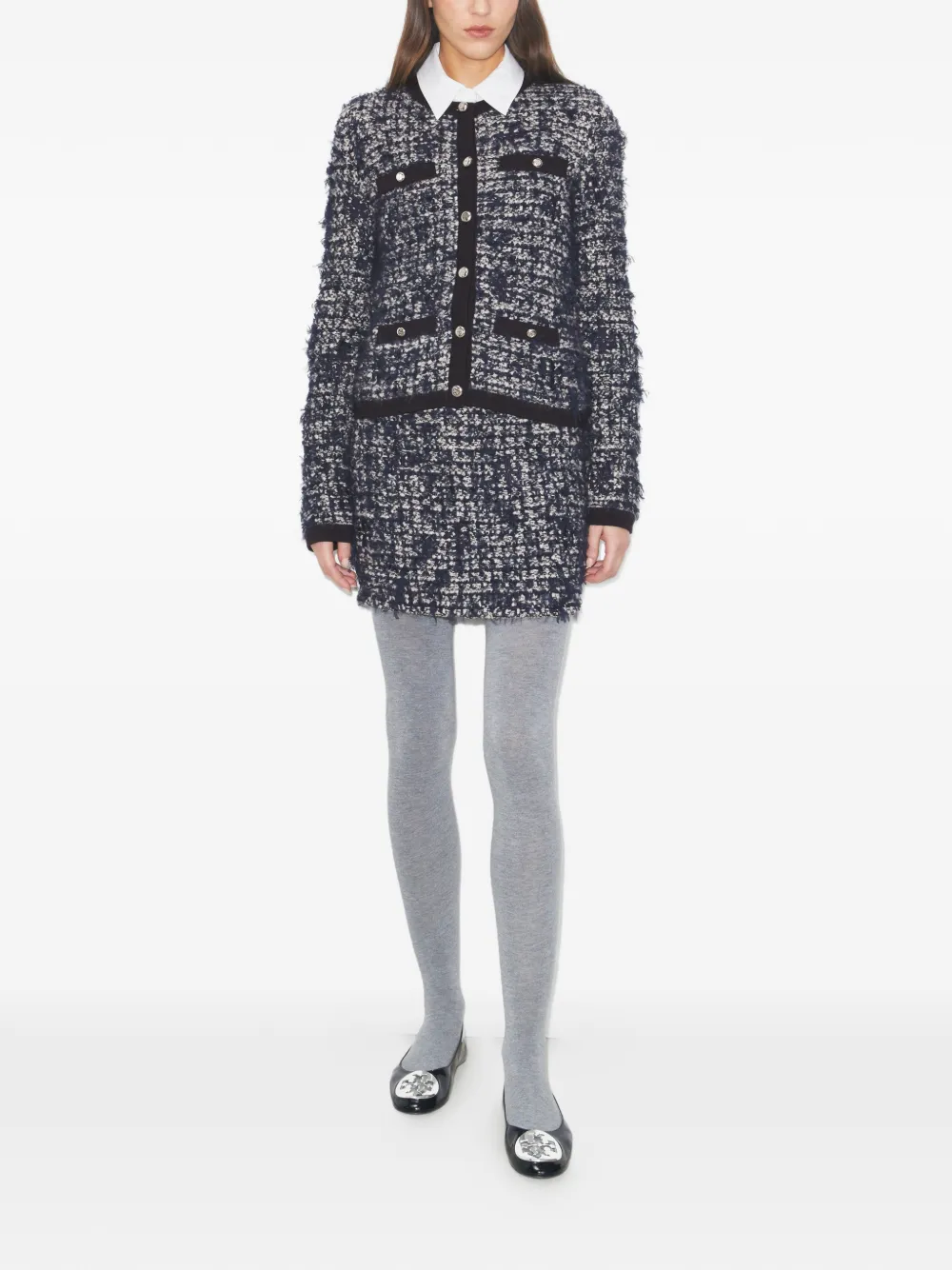  Tory Burch Cárdigan Kendra Con Botones - Azul 