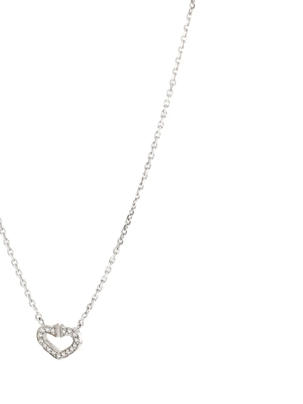 2010's diamond heart necklace