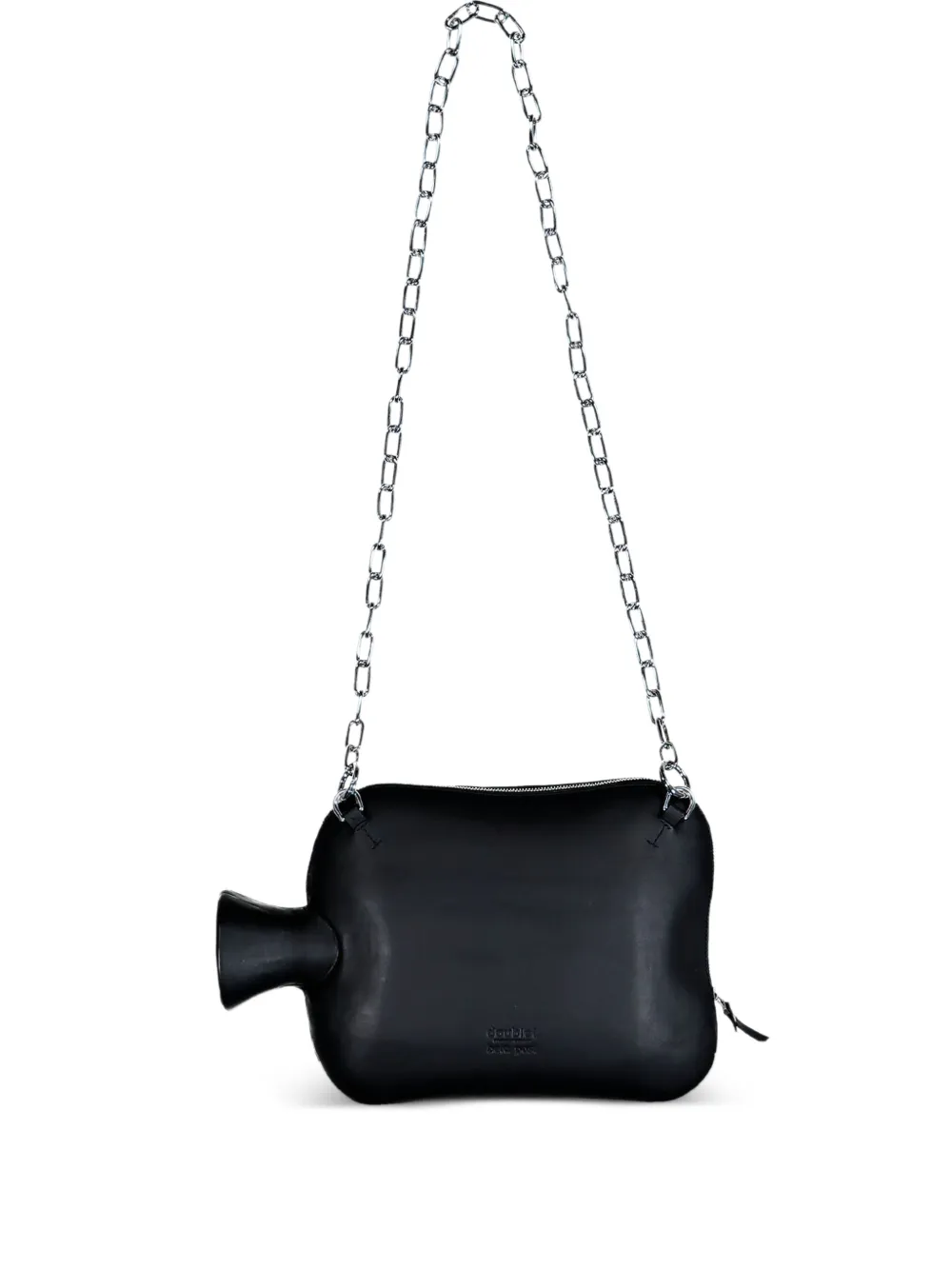 Doublet x Beta Post bottle-shaped shoulder bag - Nero